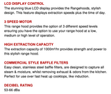 Euro Appliances Ea90Strs 90Cm Straight Touch Control Canopy Rangehoods