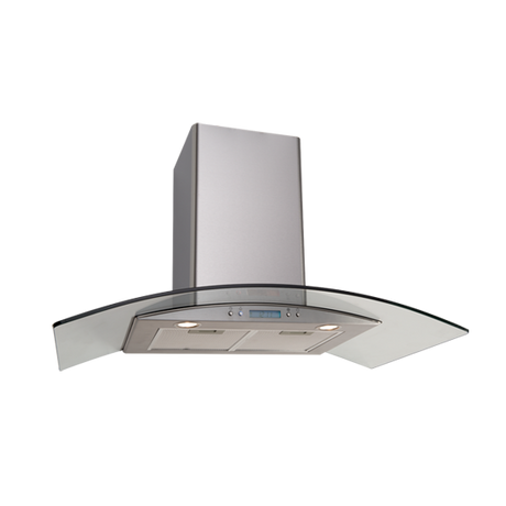 Euro Appliances Eagl90Sx 900Mm Glass Canopy Rangehood - Special Order Rangehoods