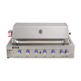 Euro Appliances Eal1200Rbq Stainless Steel 6 Burner Built-In Bbq Built In