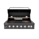 Euro Appliances EAL1200RBQBL Black 6 Burner Built-In BBQ - Euro Seconds Discount