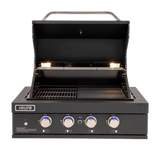 Euro Appliances Eal900Rbqbl Black 90Cm Built In Bbq In