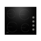 Euromaid ECCK64 60cm Ceramic Cooktop With 4 Zones and Dial Controls, Black