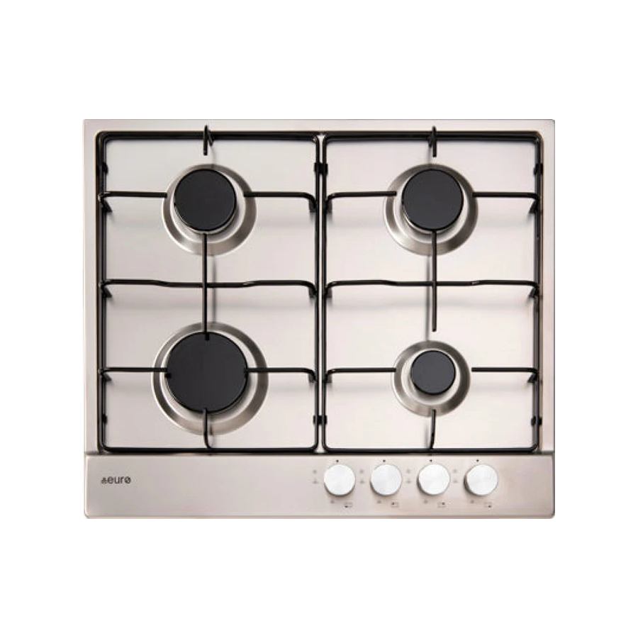 Euro Appliances ECT600GS Stainless Steel Gas Cooktop