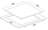 Euro Appliances Ect60Wcx 60Cm Natural Gas Cooktop - Special Order