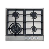 Euro Appliances ECT60WCX 60cm Stainless Steel Natural Gas Cooktop
