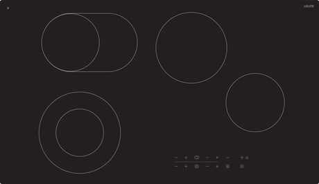 Euro Appliances Ect900C6 90Cm Electric Cooktop - Special Order Ceramic