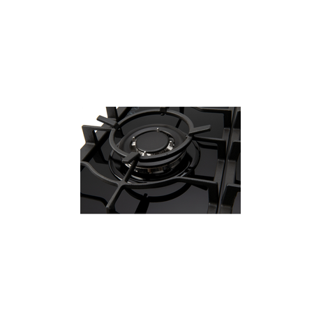 Euro Appliances Ect900Gbk2 90Cm 5 Burner Gas On Glass Cooktop