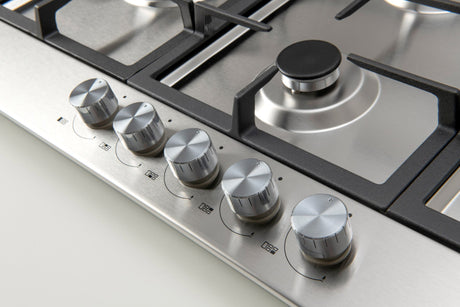Euro Appliances Ect90G5X 90Cm Natural Gas Cooktop