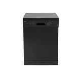 Euro Appliances Ed614Bk 60Cm Black Finish Dishwasher Standard