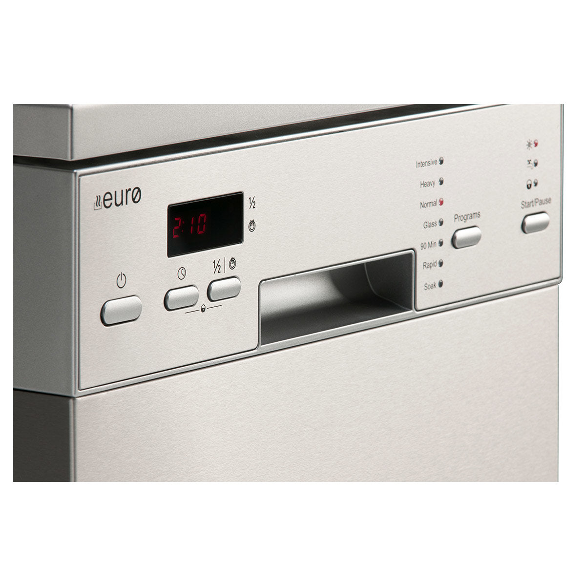 Euro Appliances Eds45Xs 45Cm Stainless Steel Dishwasher Slimline Dishwashers