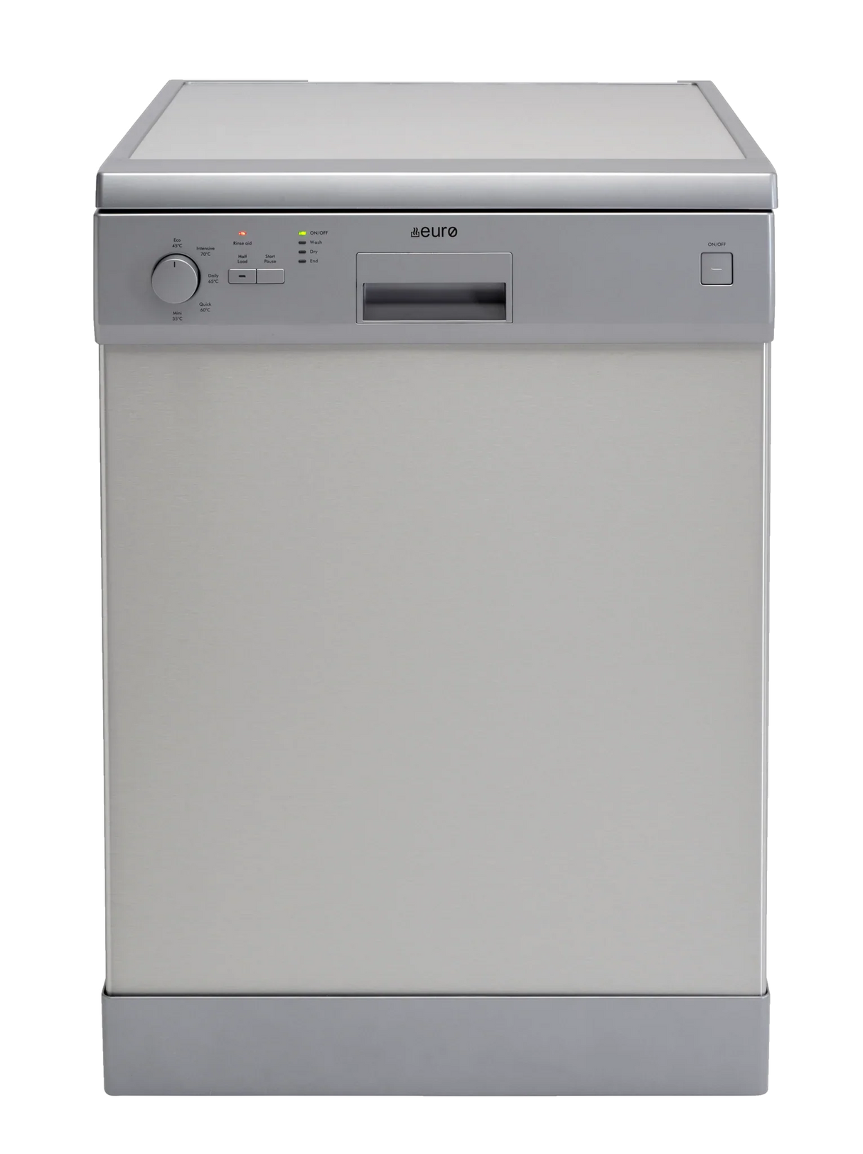 Euro Appliances EED614KX 60cm Stainless Steel Freestanding Dishwasher - Ex Display Discount