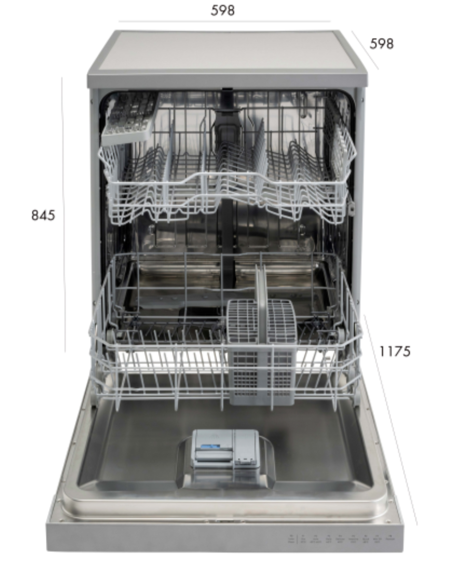 Euro Appliances Eed614Tx 60Cm Stainless Steel Dishwasher - Special Order Standard