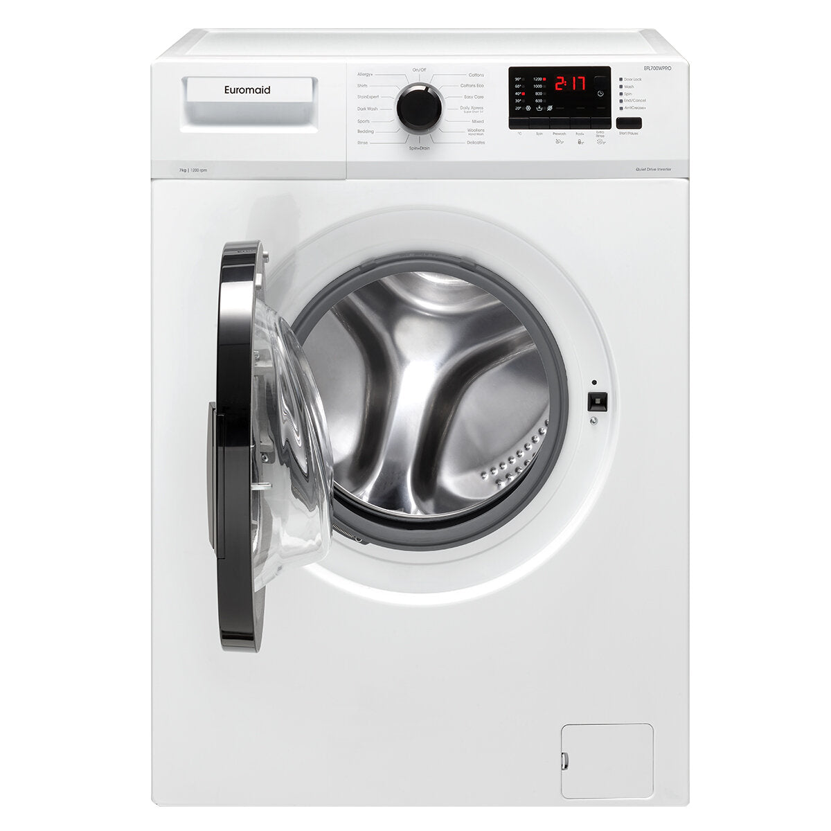 Euromaid EFL700WPRO 7kg Front Load Washing Machine - Online Only