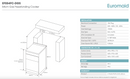 Euromaid EFS54FC-DGS 54cm Stainless Steel Gas Freestanding Stove