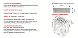 Euro Appliances EFS90GFSX 90cm Italian Made Gas Freestanding Oven/Stove