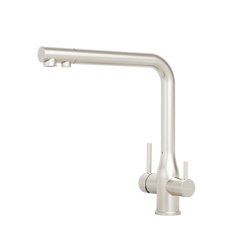 Puretec Tripla ELITE-20BN Brushed Nickel 3-Way Water Filter Mixer Tap - Special Order