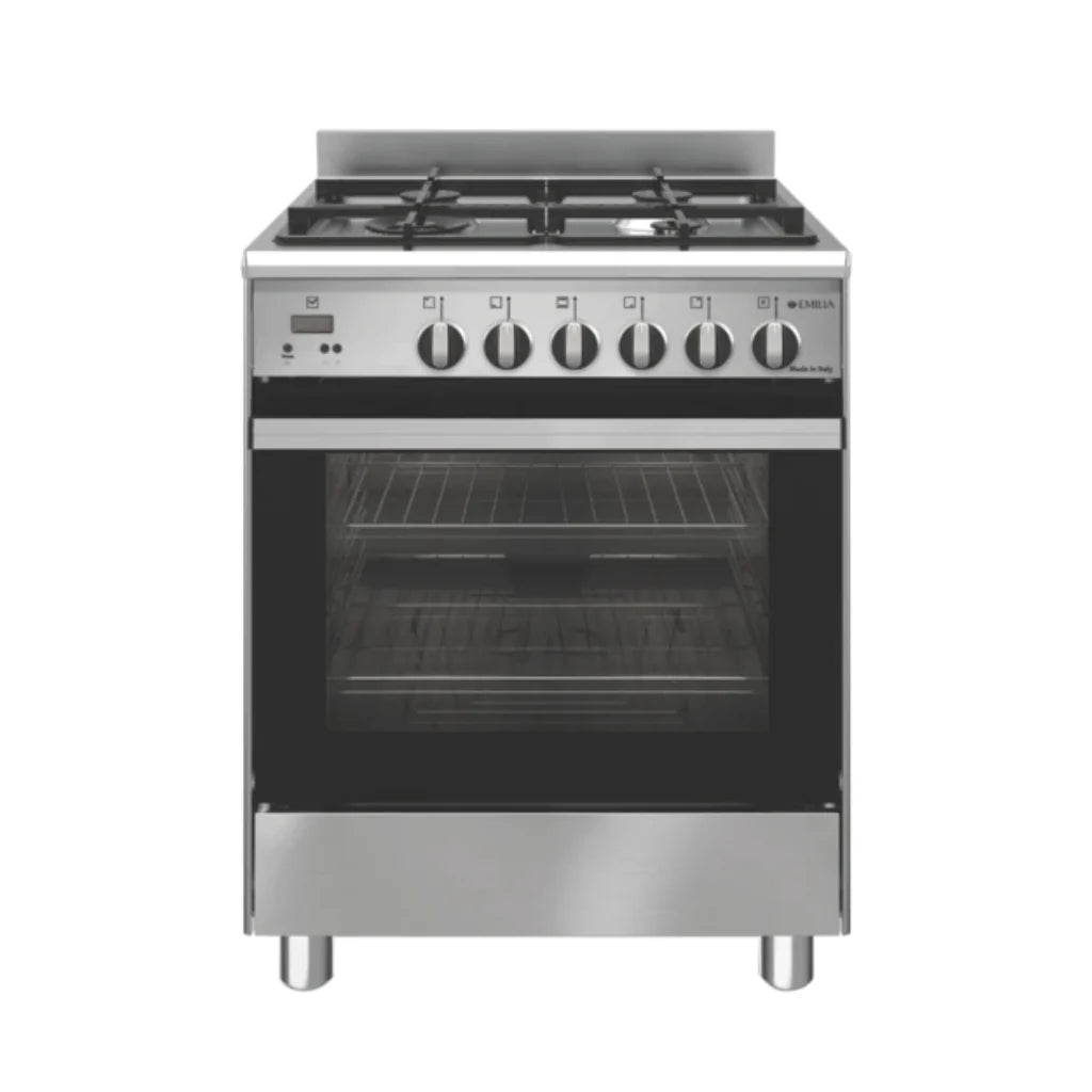 Emilia EM664GG 60cm Italian Made Stainless Steel Gas Stove