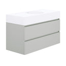 Fienza EN100WC Australian Made Encanto 1000 Wall Hung Vanity, Stone Grey Matt - Special Order