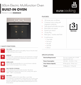 Euro Appliances 60cm Appliance Package EG01