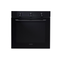 Euro Appliances EO605VBK 60cm Black Glass Electric Oven - Special Order