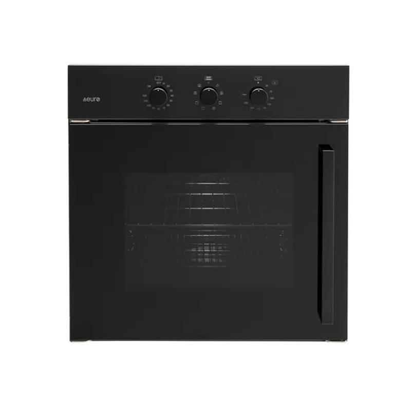 Euro Appliances EO60SOBK Black Finish Side Opening Electric Oven