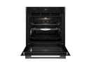 Euromaid EO610ATB 60cm 10 Function Built-in Oven with Air Fry, Black Glass