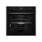 Euromaid EO610ATB 60cm 10 Function Built-in Oven with Air Fry, Black Glass