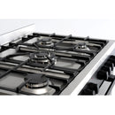 Euro Appliances EO90FSDPBL 90cm Freestanding Dual Fuel Black Finish Stove - Cosmetic Defect Discount