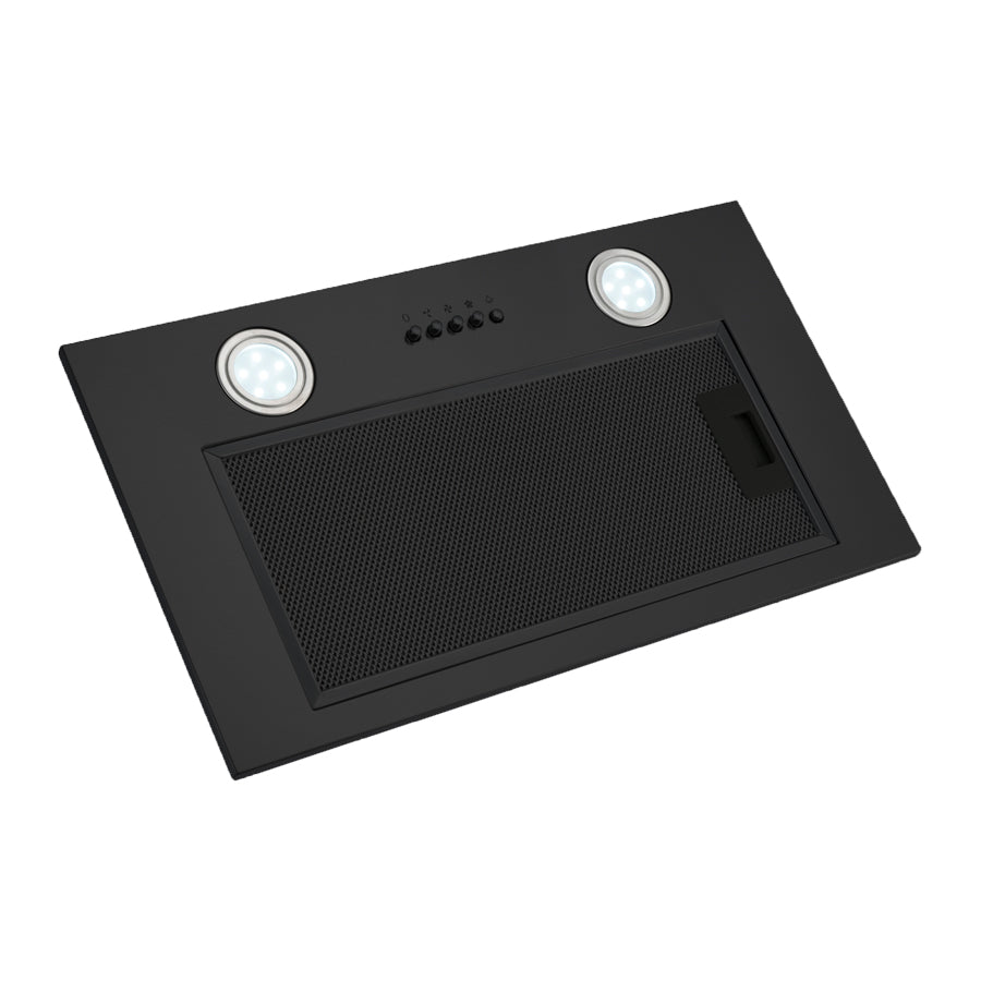 Euro Appliances EP52UMBK3 52cm Undermount Rangehood, Black