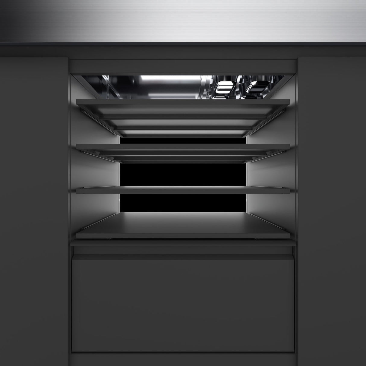 Everdure EPPREPSTANDB Pizza Oven Preparation Table - Black