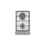 Euro Appliances Italian Made Epz2Gffdss 30Cm Stainless Steel Gas Cooktop