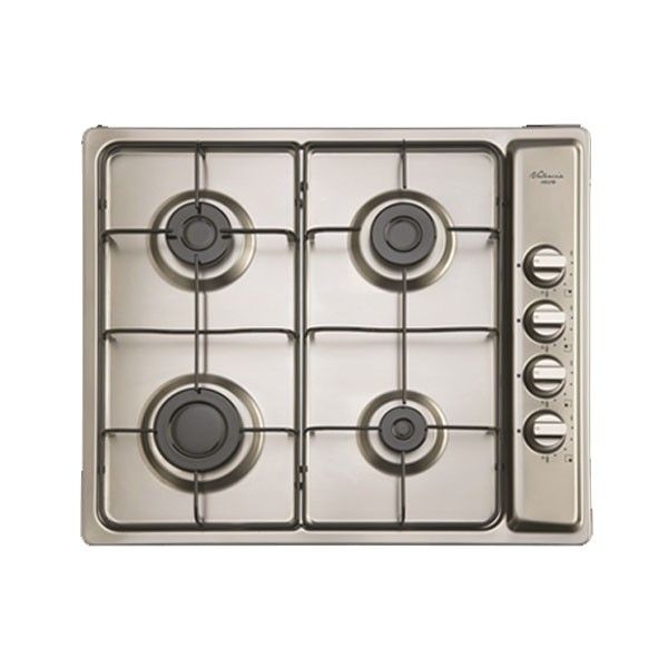 Euro Appliances EPZ4GSXV 4 Burner Stainless Steel Gas Cooktop - Ex Display