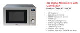 Euro Es32Mcsx 32L Convection Microwave