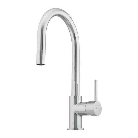 Oliveri Es520-P Essentials Pull Out Mixer Tap Kitchen Taps