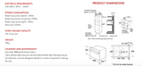 Euro Appliances EV45STB Combi Oven + Grill + Steam Oven