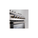 Euro Appliances Ev600Dfsx Freestanding 60Cm Dual Fuel Stainless Steel Oven/Stove Stoves