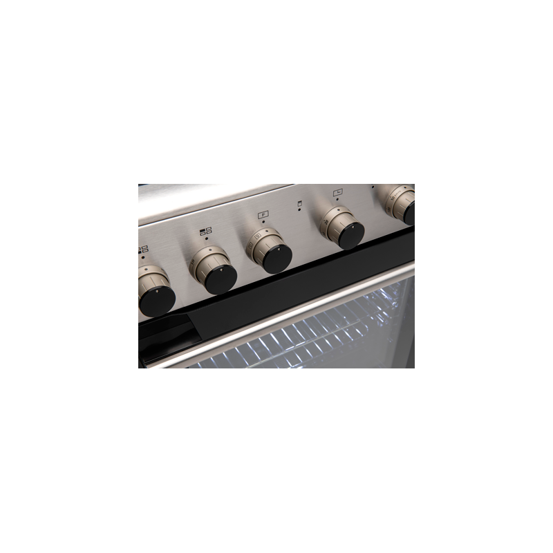 Euro Appliances Ev600Eesx 60Cm Stainless Steel Electric Freestanding Oven/Stove Stove
