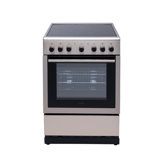 Euro Appliances Ev600Eesx 60Cm Stainless Steel Electric Freestanding Oven/Stove Stove
