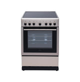 Euro Appliances Ev600Eesx 60Cm Stainless Steel Electric Freestanding Oven/Stove Stove