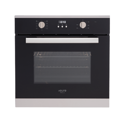 Euro Appliances EV608SX Black & Stainless Steel Electric Oven - Clearance Discount