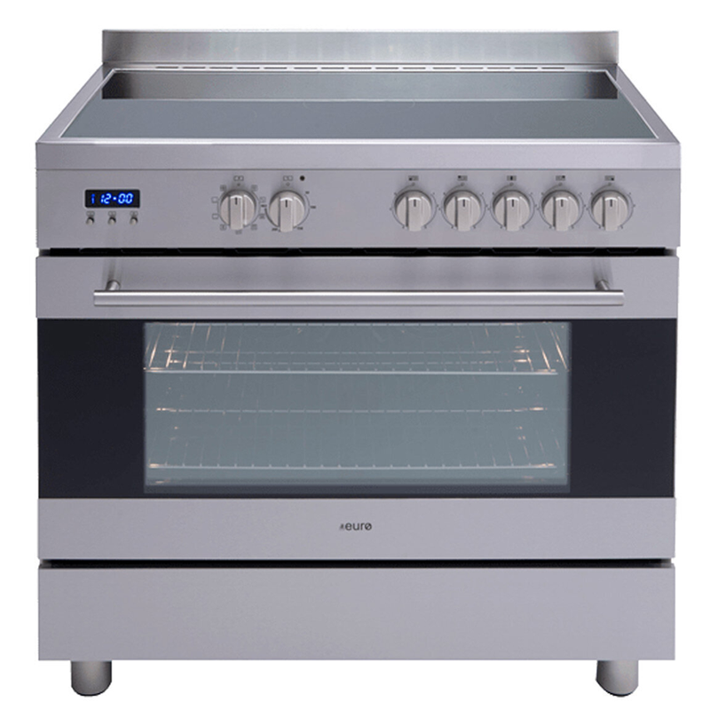 Euro Appliances EV900EESX 90cm Electric Freestanding Oven Stove SA Appliance Warehouse