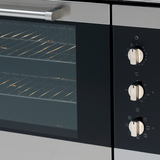 Euro Appliances Premium Series Ev900Msx Italian Made 90Cm Electric Multi-Function Oven Large
