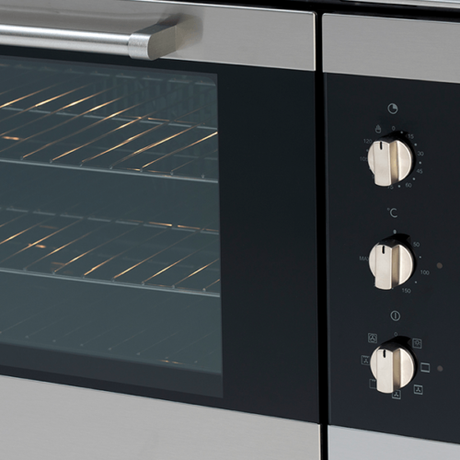 Euro Appliances Premium Series Ev900Msx Italian Made 90Cm Electric Multi-Function Oven Large