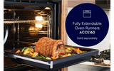 Electrolux Eve614Dse 60Cm Dark Steel Electric Oven - Seconds Stock Oven