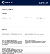 Electrolux EVEP6515DF 60cm Series 500 Pyrolytic Oven, Dark Stainless Steel - Electrolux Factory Seconds