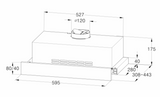 Euro Appliances Evr60Fvss2 60Cm Recirculating Slideout Rangehood Rangehoods
