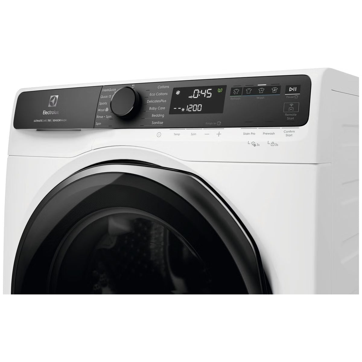 Electrolux EWF1043R7WCS 700 Series 10kg Front Load Washing Machine White - Electrolux Factory Seconds