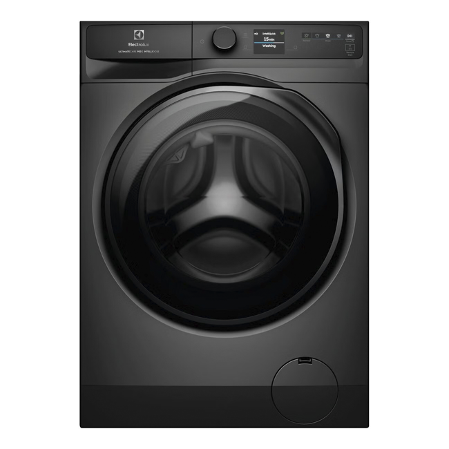Electrolux EWF1242R9SCS 900 Series 12kg Front Load Washing Machine with IntelliDose, Dark Onyx - Electrolux Factory Seconds