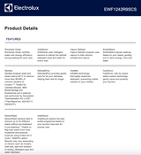 Electrolux EWF1242R9SCS 900 Series 12kg Front Load Washing Machine with IntelliDose, Dark Onyx - Electrolux Factory Seconds