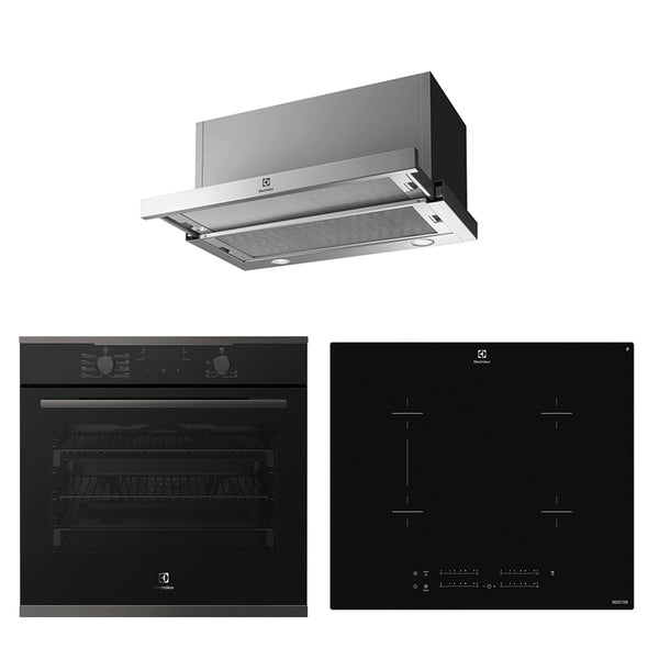 Electrolux Ex Showroom Display Package - Electric Oven, Induction Cooktop, Slide Out Hood